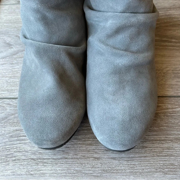Gossip Suede Slouch Hidden Heel Boots - Picture 4 of 13